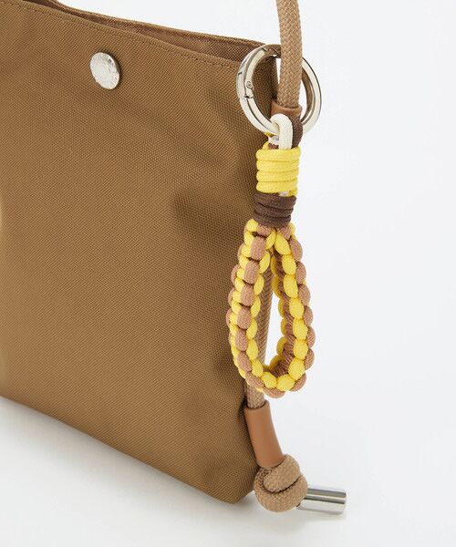 TOPKAPI / トプカピ ショルダーバッグ | 【Breath TOPKAPI】コードチャーム付き ミニショルダーバッグ / サコッシュ | 詳細14