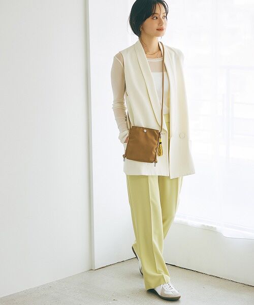 TOPKAPI / トプカピ ショルダーバッグ | 【Breath TOPKAPI】コードチャーム付き ミニショルダーバッグ / サコッシュ | 詳細5