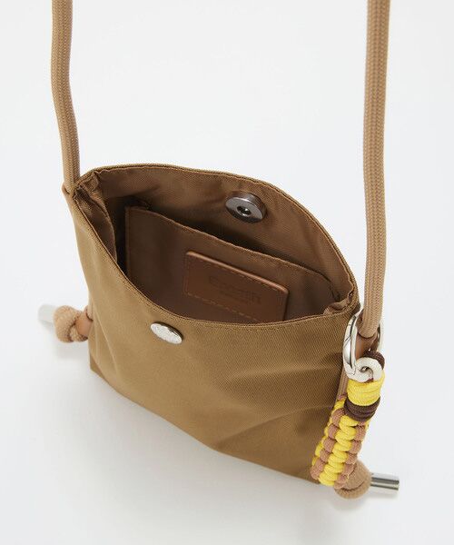 TOPKAPI / トプカピ ショルダーバッグ | 【Breath TOPKAPI】コードチャーム付き ミニショルダーバッグ / サコッシュ | 詳細17