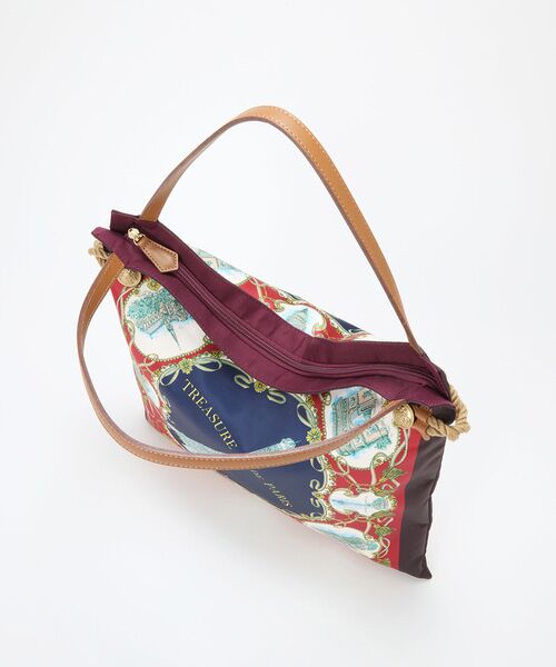 TOPKAPI / トプカピ トートバッグ | 【TREASURE TOPKAPI】マイルドサテン スカーフ柄 トートバッグ | 詳細10