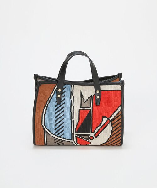 TOPKAPI / トプカピ トートバッグ | 【TREASURE TOPKAPI】ニットジャガード  2way ミニ トートバッグ | 詳細21