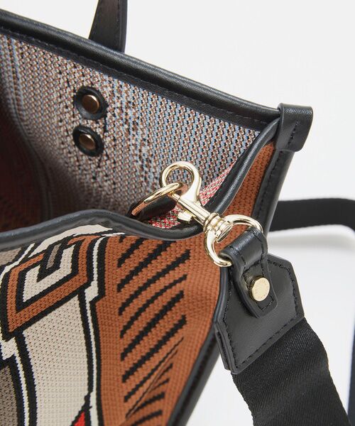 TOPKAPI / トプカピ トートバッグ | 【TREASURE TOPKAPI】ニットジャガード  2way ミニ トートバッグ | 詳細23