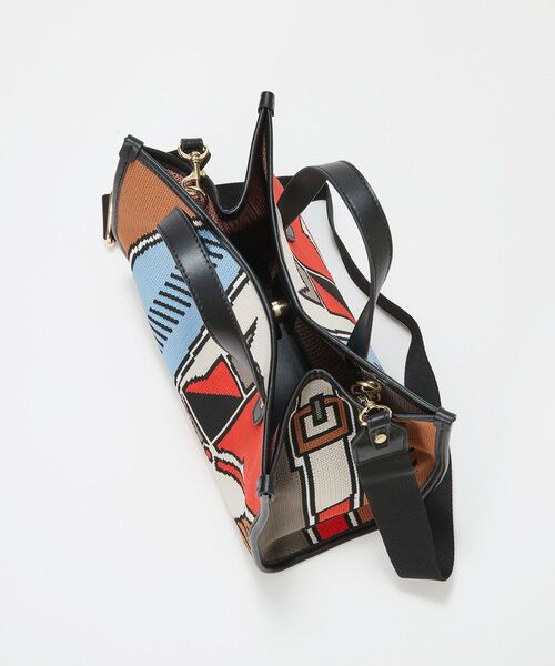 TOPKAPI / トプカピ トートバッグ | 【TREASURE TOPKAPI】ニットジャガード  2way ミニ トートバッグ | 詳細24