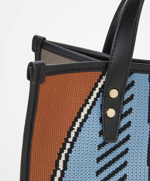 TOPKAPI / トプカピ トートバッグ | 【TREASURE TOPKAPI】ニットジャガード  2way ミニ トートバッグ | 詳細27