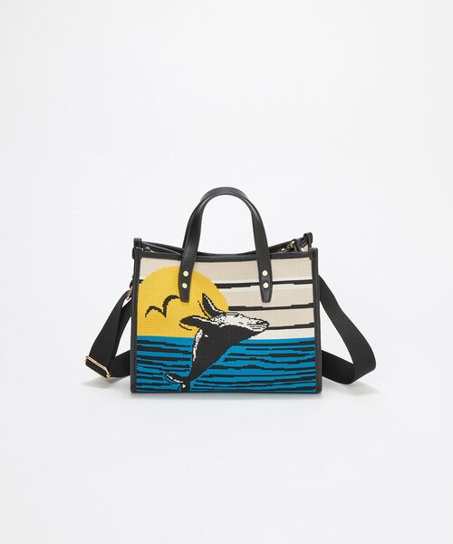 TOPKAPI / トプカピ トートバッグ | 【TREASURE TOPKAPI】ニットジャガード  2way ミニ トートバッグ | 詳細28