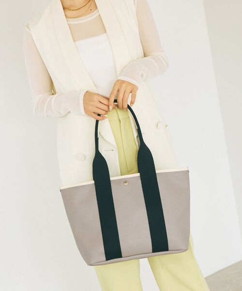 TOPKAPI / トプカピ トートバッグ | 【Breath TOPKAPI】SCOTCH GRAIN スコッチグレイン シンプル A4 トートバッグ | 詳細3