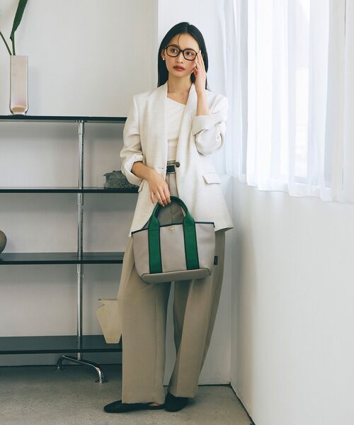 TOPKAPI / トプカピ トートバッグ | 【Breath TOPKAPI】SCOTCH GRAIN スコッチグレイン シンプル 2way トートバッグ | 詳細18