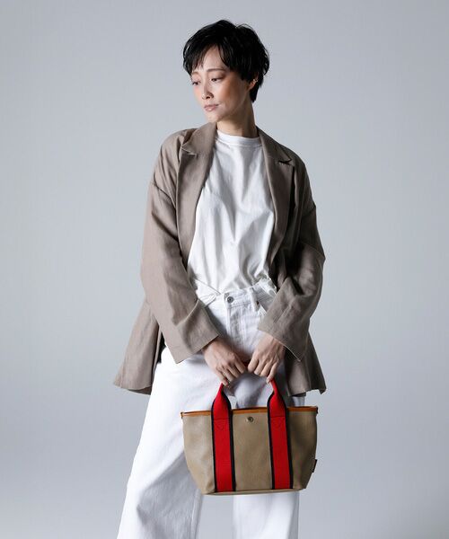 TOPKAPI / トプカピ トートバッグ | 【Breath TOPKAPI】SCOTCH GRAIN スコッチグレイン シンプル 2way トートバッグ | 詳細21