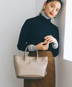 TOPKAPI / トプカピ トートバッグ | 【Breath TOPKAPI】RIPPLE リプル レザーハンドル ミニ トートバッグ