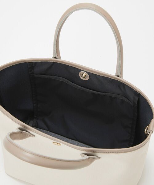 TOPKAPI / トプカピ トートバッグ | 【Breath TOPKAPI】RIPPLE リプル レザーハンドル ミニ トートバッグ | 詳細12