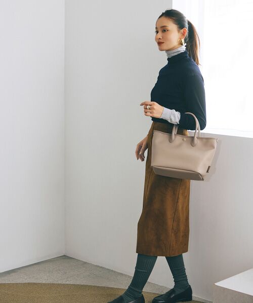 TOPKAPI / トプカピ トートバッグ | 【Breath TOPKAPI】RIPPLE リプル レザーハンドル ミニ トートバッグ | 詳細19