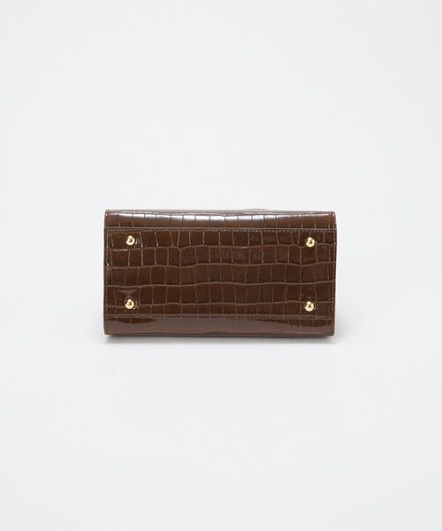 TOPKAPI / トプカピ ハンドバッグ | 【TREASURE TOPKAPI】クロコ エナメル 2way ハンドバッグ | 詳細9