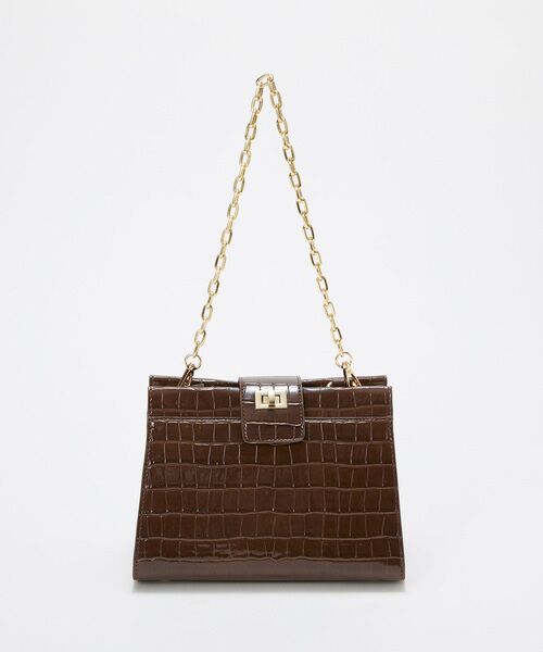 TOPKAPI / トプカピ ハンドバッグ | 【TREASURE TOPKAPI】クロコ エナメル 2way ハンドバッグ | 詳細10