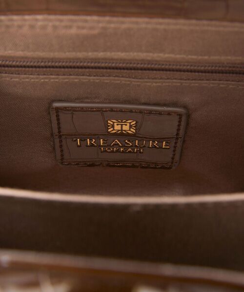 TOPKAPI / トプカピ ハンドバッグ | 【TREASURE TOPKAPI】クロコ エナメル 2way ハンドバッグ | 詳細19