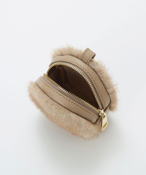 TOPKAPI / トプカピ その他小物 | 【TREASURE TOPKAPI】ムートンポーチ付き ショルダーベルト / スマホストラップ | 詳細8