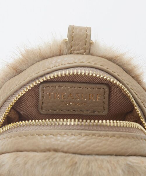 TOPKAPI / トプカピ その他小物 | 【TREASURE TOPKAPI】ムートンポーチ付き ショルダーベルト / スマホストラップ | 詳細9