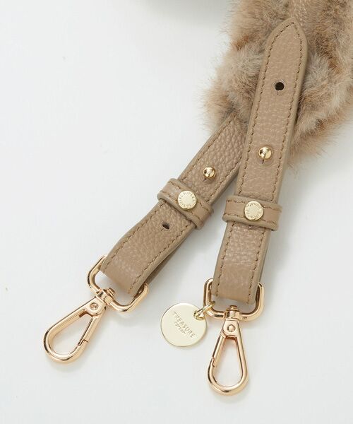 TOPKAPI / トプカピ その他小物 | 【TREASURE TOPKAPI】ムートンポーチ付き ショルダーベルト / スマホストラップ | 詳細10