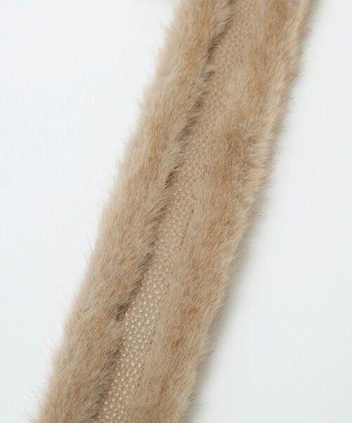 TOPKAPI / トプカピ その他小物 | 【TREASURE TOPKAPI】ムートンポーチ付き ショルダーベルト / スマホストラップ | 詳細11