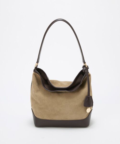 TOPKAPI / トプカピ ショルダーバッグ | 【TREASURE TOPKAPI】スエード レザーコンビ ワンショルダーバッグ チャーム付き | 詳細18