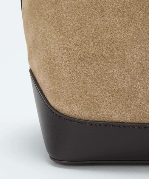 TOPKAPI / トプカピ ショルダーバッグ | 【TREASURE TOPKAPI】スエード レザーコンビ ワンショルダーバッグ チャーム付き | 詳細20