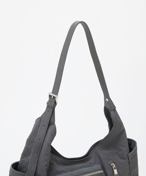 TOPKAPI / トプカピ ショルダーバッグ | 【TREASURE TOPKAPI】ナイロン アウトポケット 2way ショルダーバッグ / 軽量 | 詳細9