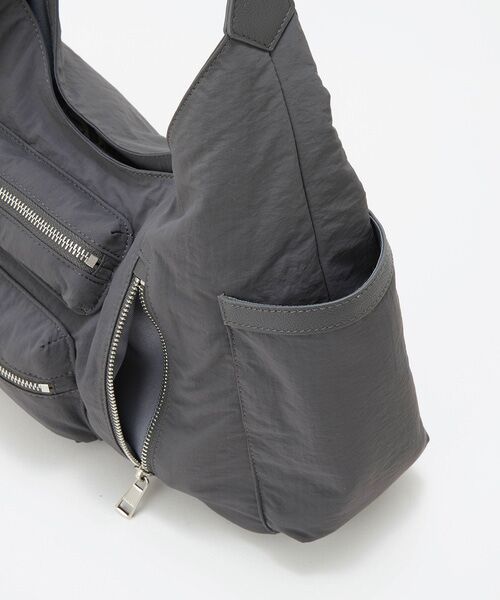 TOPKAPI / トプカピ ショルダーバッグ | 【TREASURE TOPKAPI】ナイロン アウトポケット 2way ショルダーバッグ / 軽量 | 詳細10