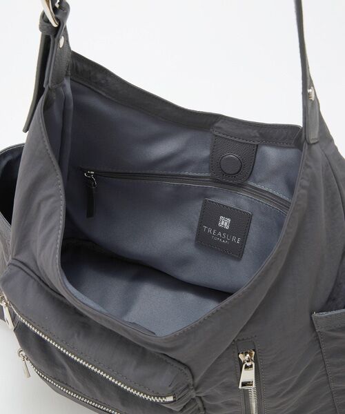 TOPKAPI / トプカピ ショルダーバッグ | 【TREASURE TOPKAPI】ナイロン アウトポケット 2way ショルダーバッグ / 軽量 | 詳細19