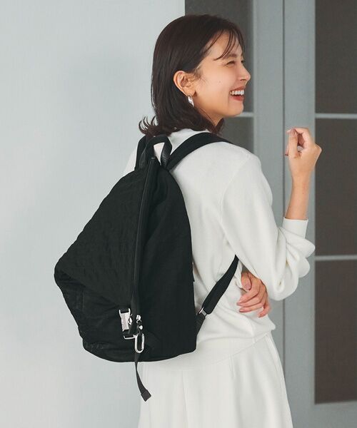 TOPKAPI / トプカピ リュック・バックパック | 【TREASURE TOPKAPI】ナイロン キルティング アシンメトリー リュック  | 詳細1