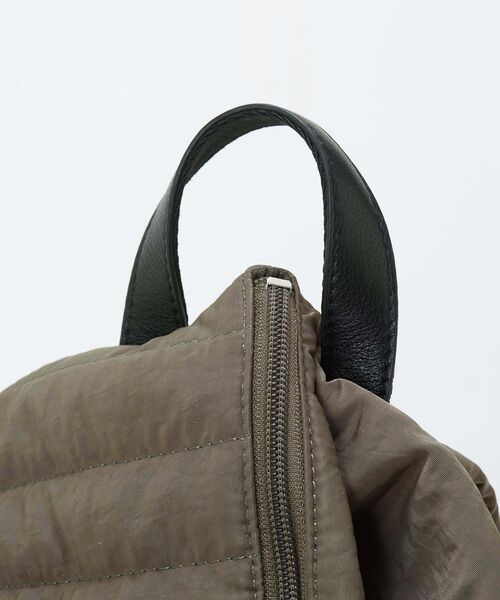 TOPKAPI / トプカピ リュック・バックパック | 【TREASURE TOPKAPI】ナイロン キルティング アシンメトリー リュック  | 詳細10