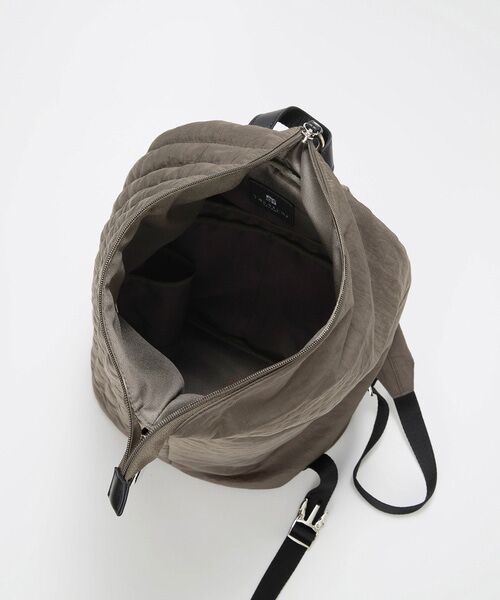 TOPKAPI / トプカピ リュック・バックパック | 【TREASURE TOPKAPI】ナイロン キルティング アシンメトリー リュック  | 詳細16