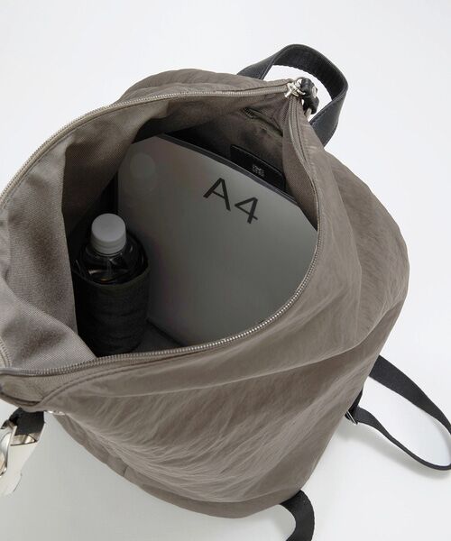 TOPKAPI / トプカピ リュック・バックパック | 【TREASURE TOPKAPI】ナイロン キルティング アシンメトリー リュック  | 詳細17