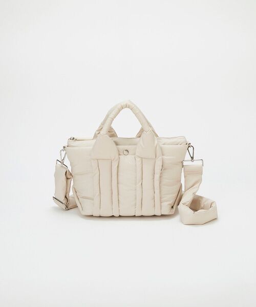 TOPKAPI / トプカピ トートバッグ | 【Breath TOPKAPI】パフィング 2way ミニ トートバッグ チャーム付き | 詳細12