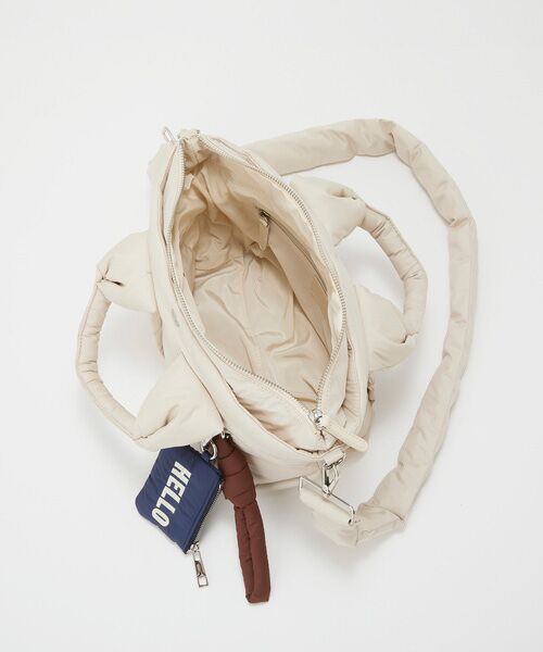 TOPKAPI / トプカピ トートバッグ | 【Breath TOPKAPI】パフィング 2way ミニ トートバッグ チャーム付き | 詳細19