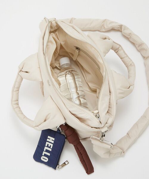 TOPKAPI / トプカピ トートバッグ | 【Breath TOPKAPI】パフィング 2way ミニ トートバッグ チャーム付き | 詳細20