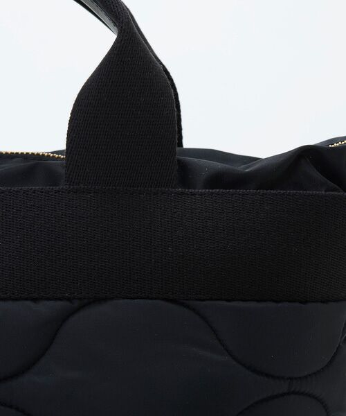 TOPKAPI / トプカピ トートバッグ | 【Breath TOPKAPI】RIPPLE リプル キルティング ショルダー付き 縦型 トートバッグ / 撥水 / 軽量 | 詳細4