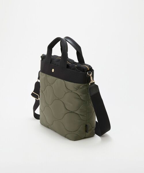 TOPKAPI / トプカピ トートバッグ | 【Breath TOPKAPI】RIPPLE リプル キルティング ショルダー付き 縦型 トートバッグ / 撥水 / 軽量 | 詳細8