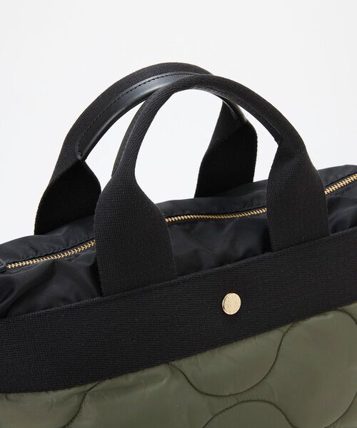 TOPKAPI / トプカピ トートバッグ | 【Breath TOPKAPI】RIPPLE リプル キルティング ショルダー付き 縦型 トートバッグ / 撥水 / 軽量 | 詳細13