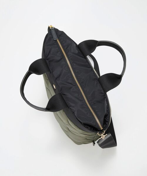 TOPKAPI / トプカピ トートバッグ | 【Breath TOPKAPI】RIPPLE リプル キルティング ショルダー付き 縦型 トートバッグ / 撥水 / 軽量 | 詳細17