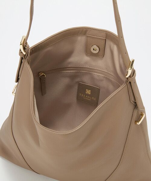 TOPKAPI / トプカピ ショルダーバッグ | 【TREASURE TOPKAPI】シュリンクレザー ワンハンドル 2way ショルダー バッグ | 詳細15