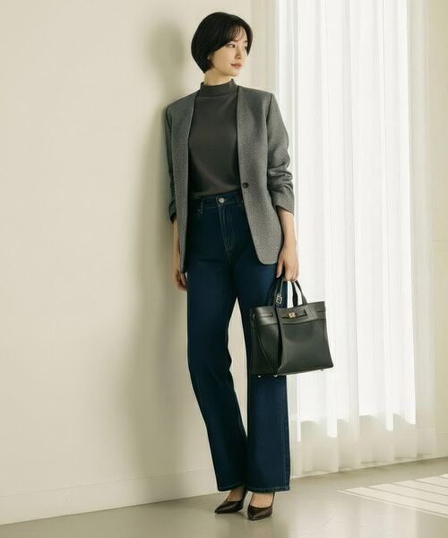 TOPKAPI / トプカピ トートバッグ | 【TREASURE TOPKAPI】ナイロン レザーコンビ 2way トートバッグ A4対応 | 詳細1