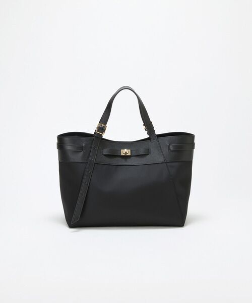 TOPKAPI / トプカピ トートバッグ | 【TREASURE TOPKAPI】ナイロン レザーコンビ 2way トートバッグ A4対応 | 詳細3