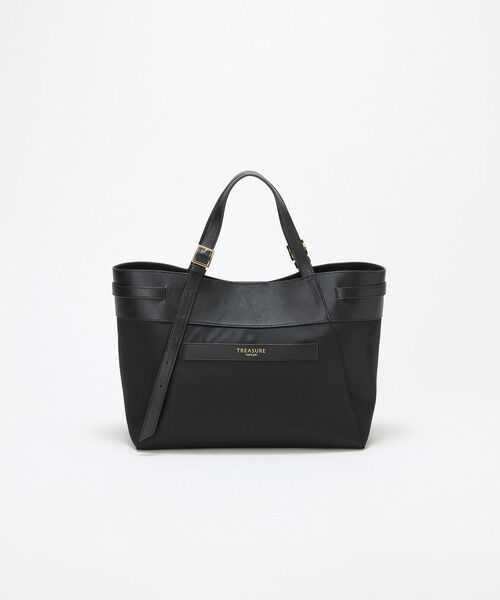 TOPKAPI / トプカピ トートバッグ | 【TREASURE TOPKAPI】ナイロン レザーコンビ 2way トートバッグ A4対応 | 詳細4