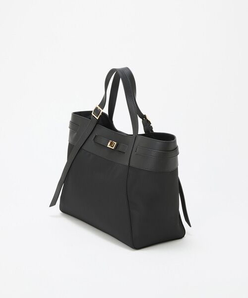 TOPKAPI / トプカピ トートバッグ | 【TREASURE TOPKAPI】ナイロン レザーコンビ 2way トートバッグ A4対応 | 詳細5