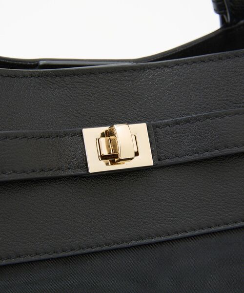 TOPKAPI / トプカピ トートバッグ | 【TREASURE TOPKAPI】ナイロン レザーコンビ 2way トートバッグ A4対応 | 詳細9