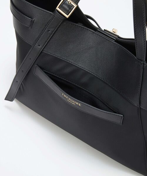 TOPKAPI / トプカピ トートバッグ | 【TREASURE TOPKAPI】ナイロン レザーコンビ 2way トートバッグ A4対応 | 詳細11