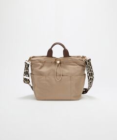 TOPKAPI / トプカピ トートバッグ | 【TREASURE TOPKAPI】ナイロン パターンベルト付き 2way トートバッグ / 8ポケット