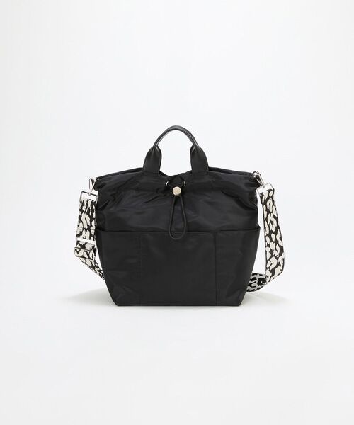 TOPKAPI / トプカピ トートバッグ | 【TREASURE TOPKAPI】ナイロン パターンベルト付き 2way トートバッグ / 8ポケット | 詳細1