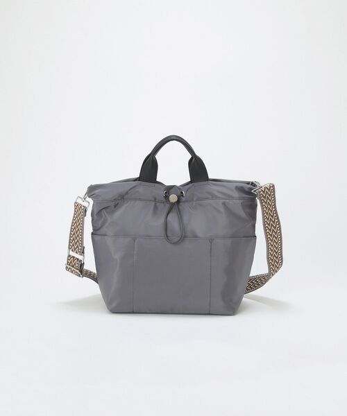 TOPKAPI / トプカピ トートバッグ | 【新色追加】【TREASURE TOPKAPI】ナイロン パターンベルト付き 2way トートバッグ / 8ポケット | 詳細3