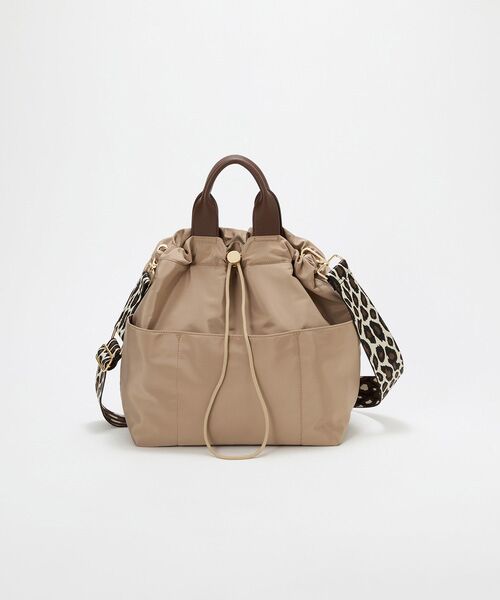 TOPKAPI / トプカピ トートバッグ | 【TREASURE TOPKAPI】ナイロン パターンベルト付き 2way トートバッグ / 8ポケット | 詳細7