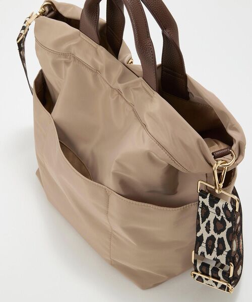 TOPKAPI / トプカピ トートバッグ | 【TREASURE TOPKAPI】ナイロン パターンベルト付き 2way トートバッグ / 8ポケット | 詳細10